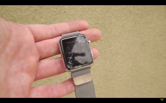 Apple watch drop test