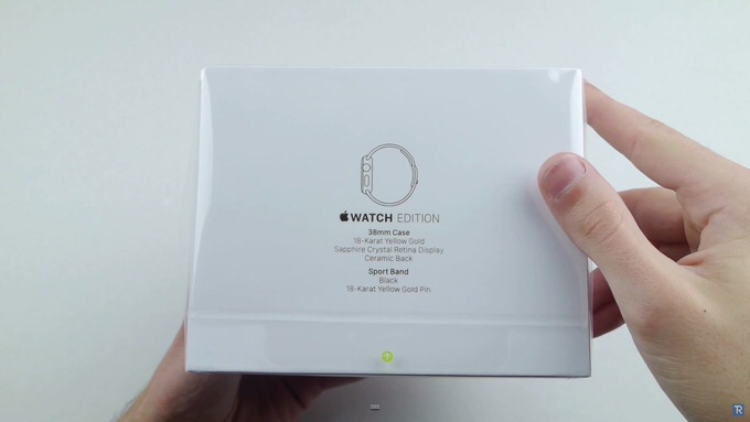 Apple watch edition unbox 1