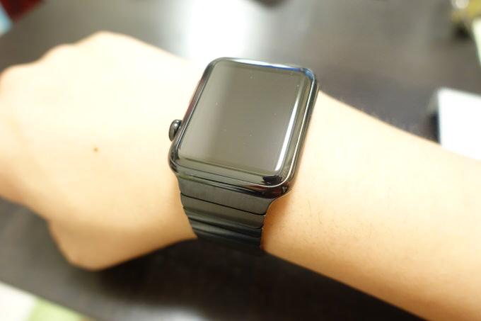 Apple Watch スペースブラックリンクブレスレット42mm - rehda.com