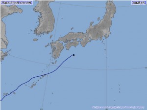 台風6号消滅するも台風並みの勢力で関東へ!13日の東京は30度の真夏日に!
