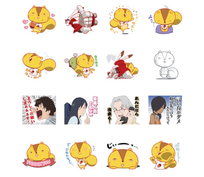 Line stamp summerwars 1