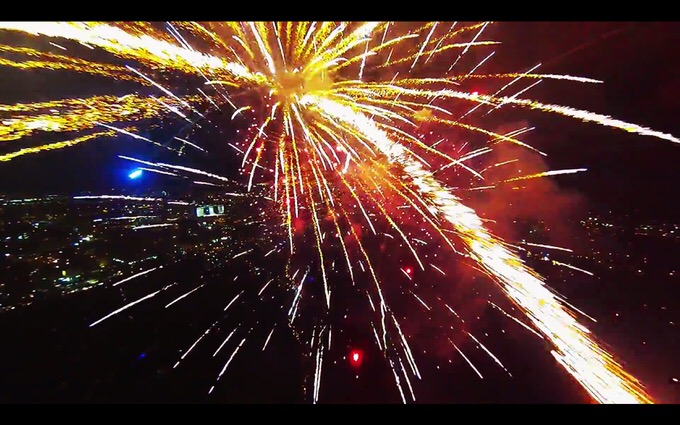 Youtube fireworks filmed with drone 1