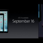 「iOS 9」は9月16日よりダウンロード開始と発表!