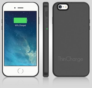 モバイルバッテリーにさようなら!超薄型のバッテリー内蔵iPhone 6/6s対応ケース「ThinCharge」