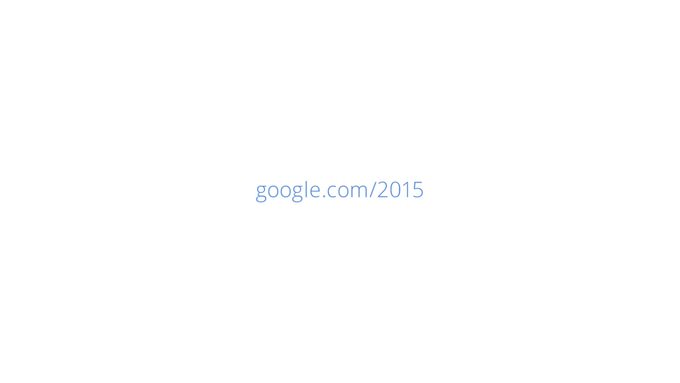 Googleも2015年を振り返る「検索で振り返る 2015」を公開！