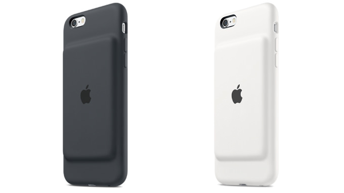 まさかのApple純正！バッテリー内蔵ケース「iPhone 6s Smart Battery Case」が販売開始
