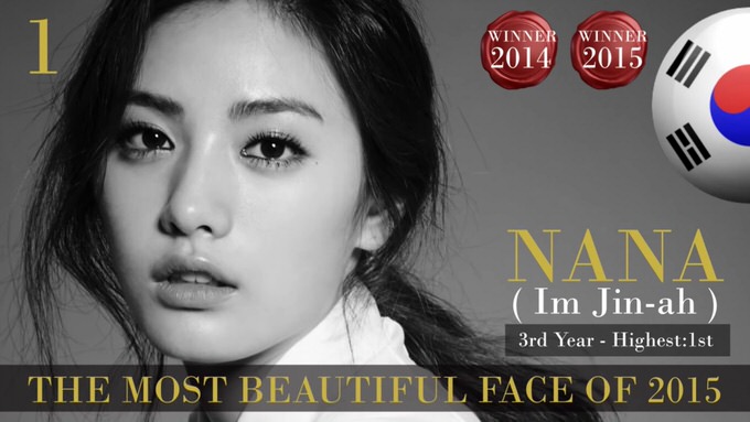 The 100 most beautiful faces 2015 1