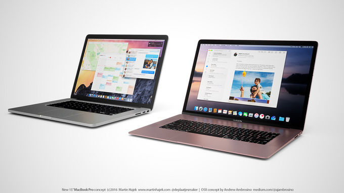 6月末までに発表と噂の、超薄型化されたMacBookのコンセプト画像