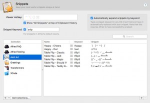 ますます神アプリに!Macの多機能ランチャーアプリ「Alfred」がv3のアップデートでテキストスニペット機能を追加