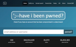 メールアドレスが流出していないか確認できる「Have I been pwned?」を試してみたら、Adobeが流出してた