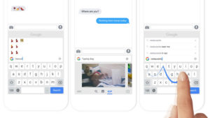 キーボードからググれる?!Googleがキーボードアプリ「Gboard」をリリース ―― 日本語には未対応