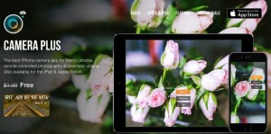 120円→無料!マクロ撮影や遠隔操作が得意なカメラアプリ「Camera Plus」が無料