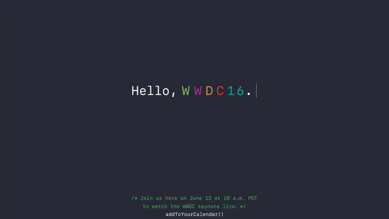 Wwdc2016