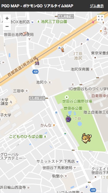 ポケモンgo ポケモンを探す Pokevision などが利用不可に 東京限定の新しいツールが登場 男子ハック