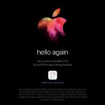Apple、新型Macを発表するスペシャルイベント「hello again」を10月28日(日本時間)に開催