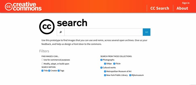クリエイティブ・コモンズが画像検索サービスを公開 ―― 930万枚以上、商用可・改変可など検索オプションも