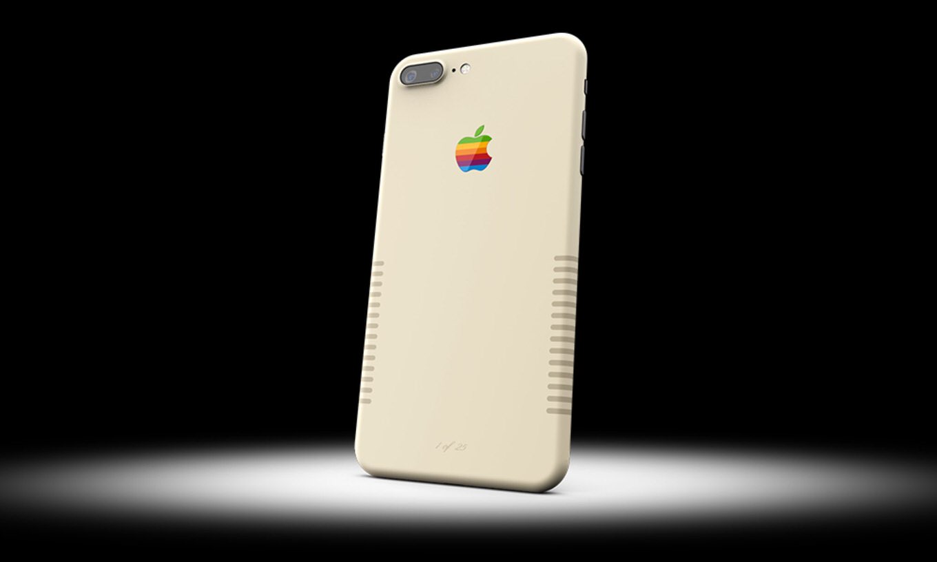 超ほしい！オールドMac風カラーの「iPhone 7 Plus + Retro」
