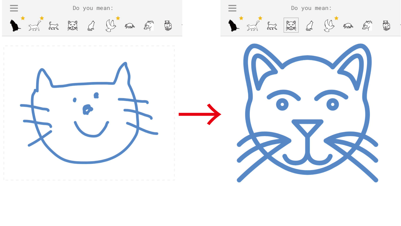 凄すぎ！落書きをプロの絵に変換する「AutoDraw」が公開、ネットは大喜利状態に