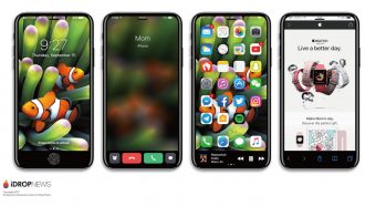 実現に期待!iPhone 8の「ファンクションエリア」を実現したイメージ画像
