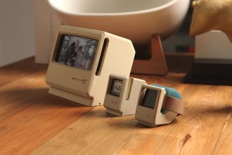 可愛すぎる!初代iMac風のApple Watchスタンドが登場