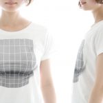 天才か!着ると「巨乳」に見える妄想マッピングTシャツが誕生