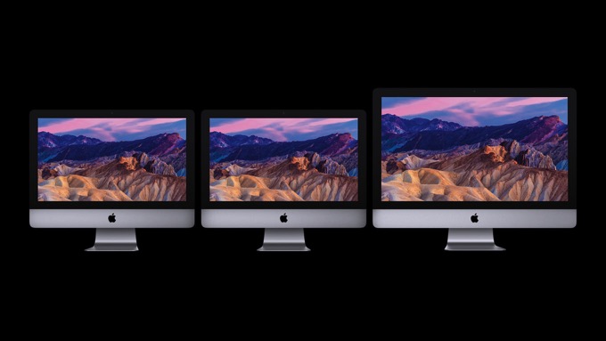 New 2017 imac family