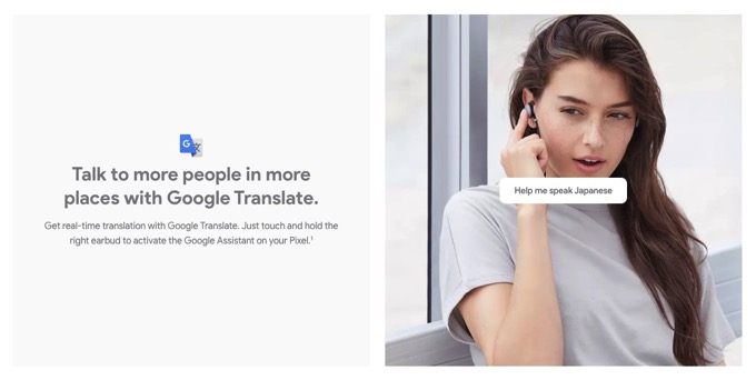 Google、40カ国語をリアルタイム翻訳できるイヤホン「Pixel Buds」を11月に発売へ