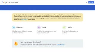 Google、短縮URLサービス「Google URL Shortener」を終了へ
