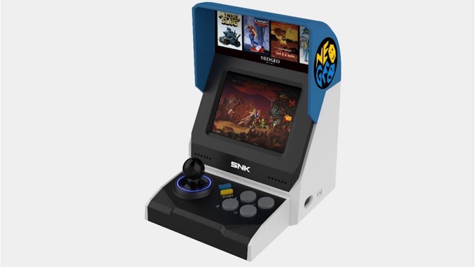 「NEOGEO ミニ」の詳細が流出、ディスプレイ搭載の小さいアーケード機?