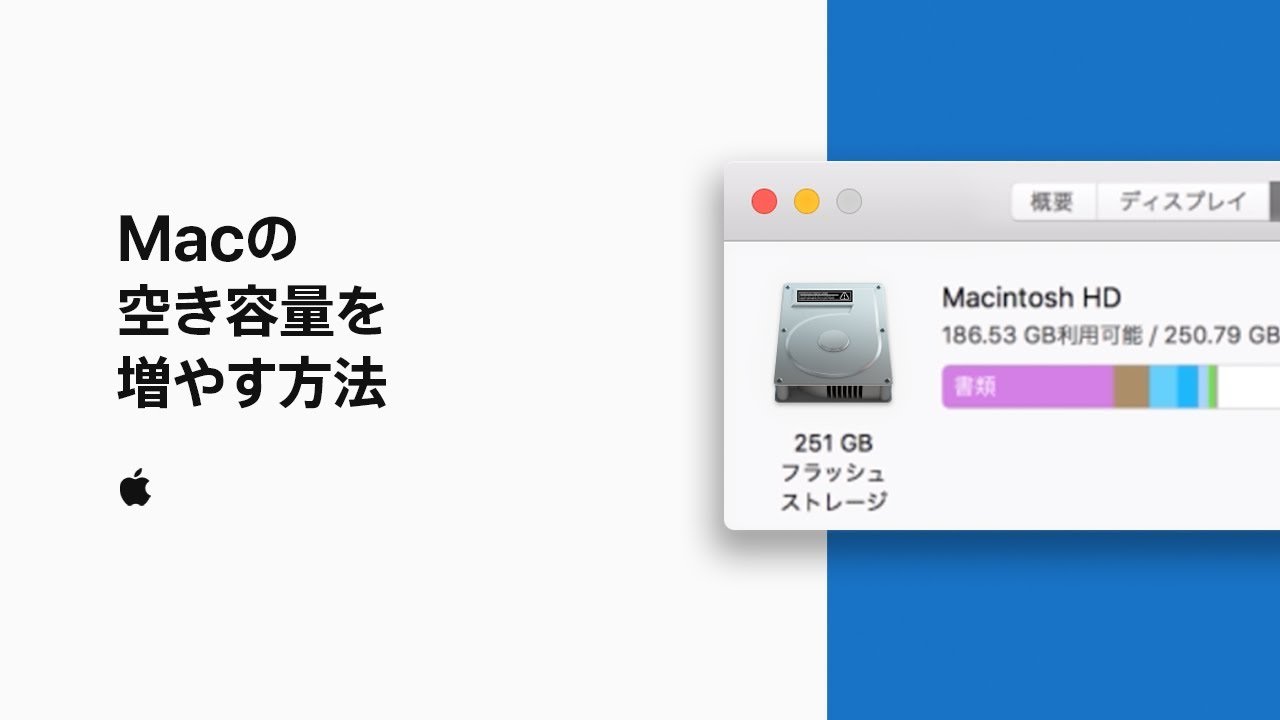 Apple直伝「Macの空き容量を増やす方法」最新版を紹介
