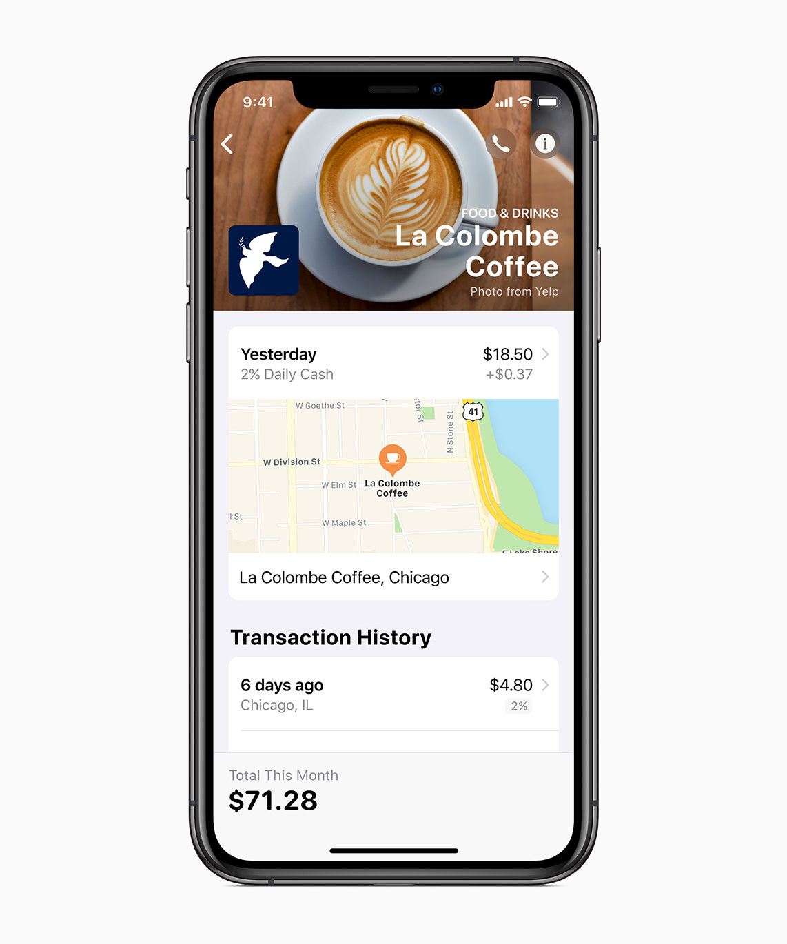 Apple-Card_iPhoneXS-La-Colombe-Coffee_032519