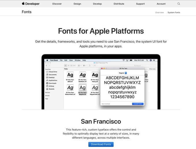 Fonts-for-Apple-Platforms