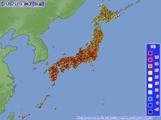 「エグい暑さになっています」全国各地で30度超の真夏日、熱中症に注意呼びかけ