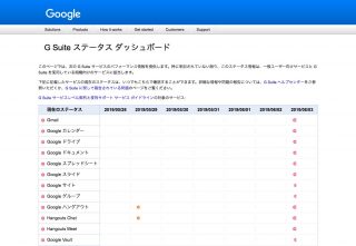 Googleで大規模障害が発生、GmailやGoogleドキュメントなど広範なサービスに影響