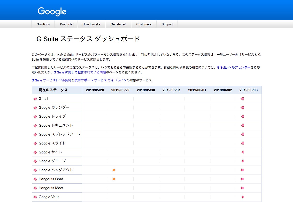 Googleで大規模障害が発生、GmailやGoogleドキュメントなど広範なサービスに影響