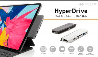 国内外のクラファンで約2億5千万円以上を集めたiPad Pro専用USB-Cハブ「HyperDrive」が日本で正式発売