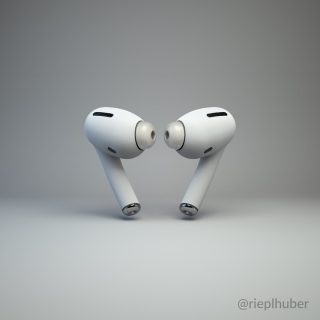 ノイズキャンセル搭載の新型「AirPods」はこうなる？最新リーク情報から作られたレンダリング画像