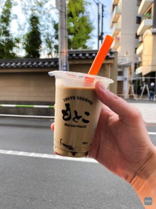 タピオカに続き人気に？巣鴨のわらび餅専門店「わらび餅ミルクティー」が美味かった