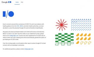 「Google I/O 2020」現地開催をキャンセル、数週間以内に別の方法を探る