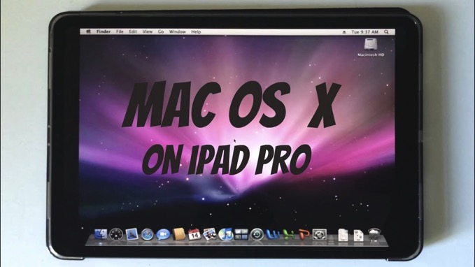 iPad Proで「Mac OS X Leopard」が動作、脱獄も不要