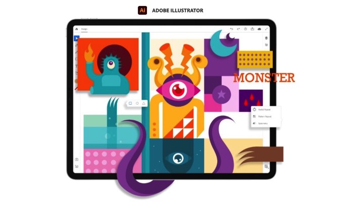 iPad版「Illustrator」10月21日リリース、App Storeで予約注文開始