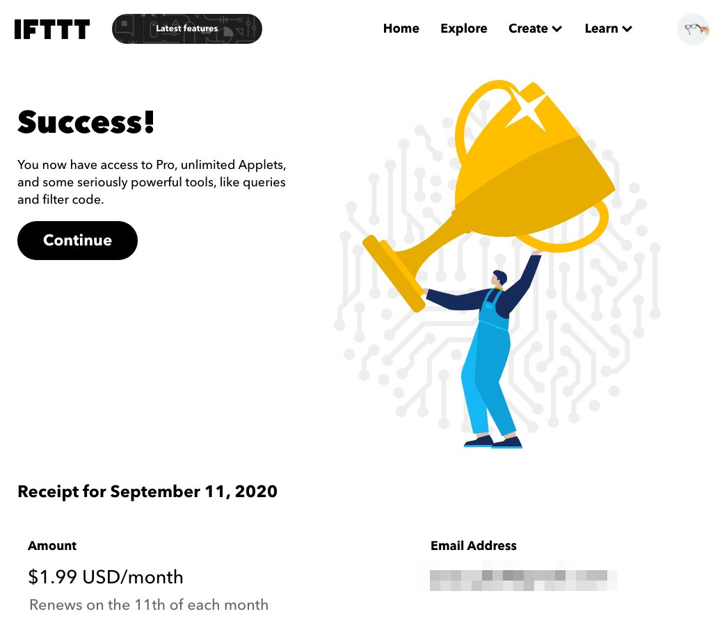 「IFTTT」無料で作成できるアプレットは3つまで、有料プラン「IFTTT Pro」を発表