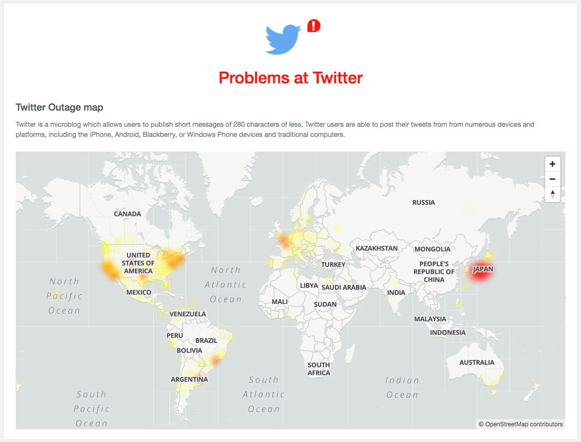 【復旧】Twitterで障害発生、社内システムに問題「セキュリティ侵害やハッキングの痕跡はなし」