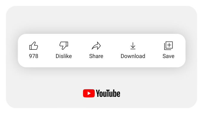 YouTube、「低評価」のカウントを非表示にするテストを開始