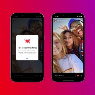 【朗報】Instagramストーリーズ、DMせずに「いいね」ができるように