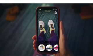 AmazonのiOSアプリで靴のAR試着が可能になりました。現在はアメリカとカナダのみ