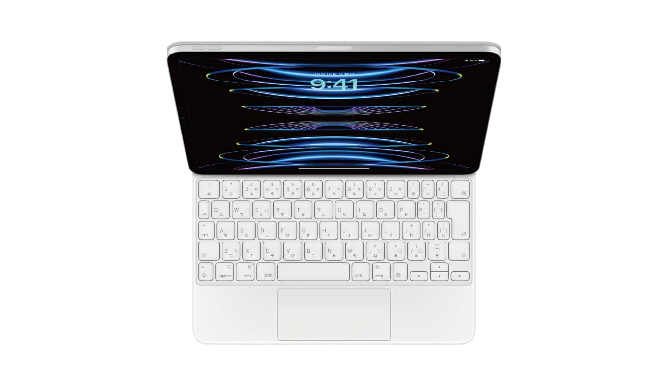 新しいiPad Pro用Magic Keyboardは、アルミニウム製でトラックパッドが大きくる