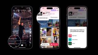 TikTok、気に入った曲をSpotifyやApple Musicに直接保存できる新機能