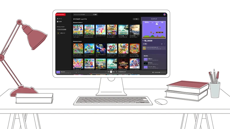 Nintendo Music、ブラウザ版が公開。Apple CarPlayにも対応