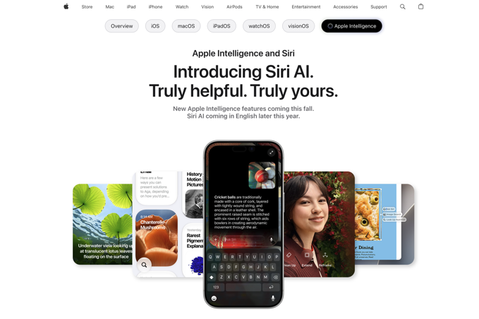 Appleが発表した「Siri AI」ができること――会話、画面認識、アプリ操作を大幅強化